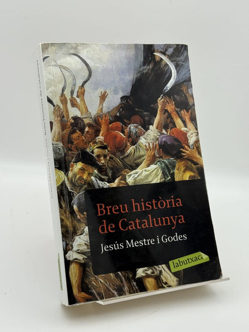 Portada de Breu història de Catalunya de Jesús Mestre i Godes, libro de segunda mano