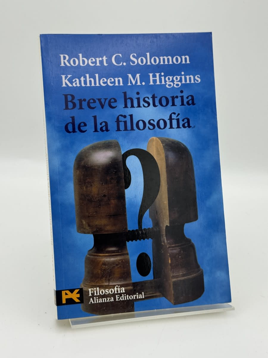 Breve Historia De La Filosofia - Robert C. Solomon - Portada