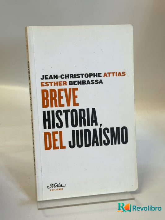 Portada de Breve historia del judaísmo de Jean-Christophe Attias, libro de segunda mano