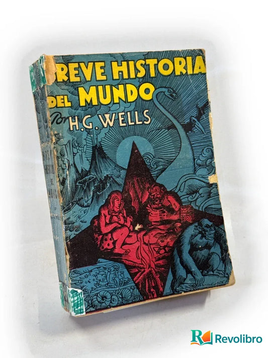 Portada de Breve historia del mundo de H. G. Wells, libro de segunda mano