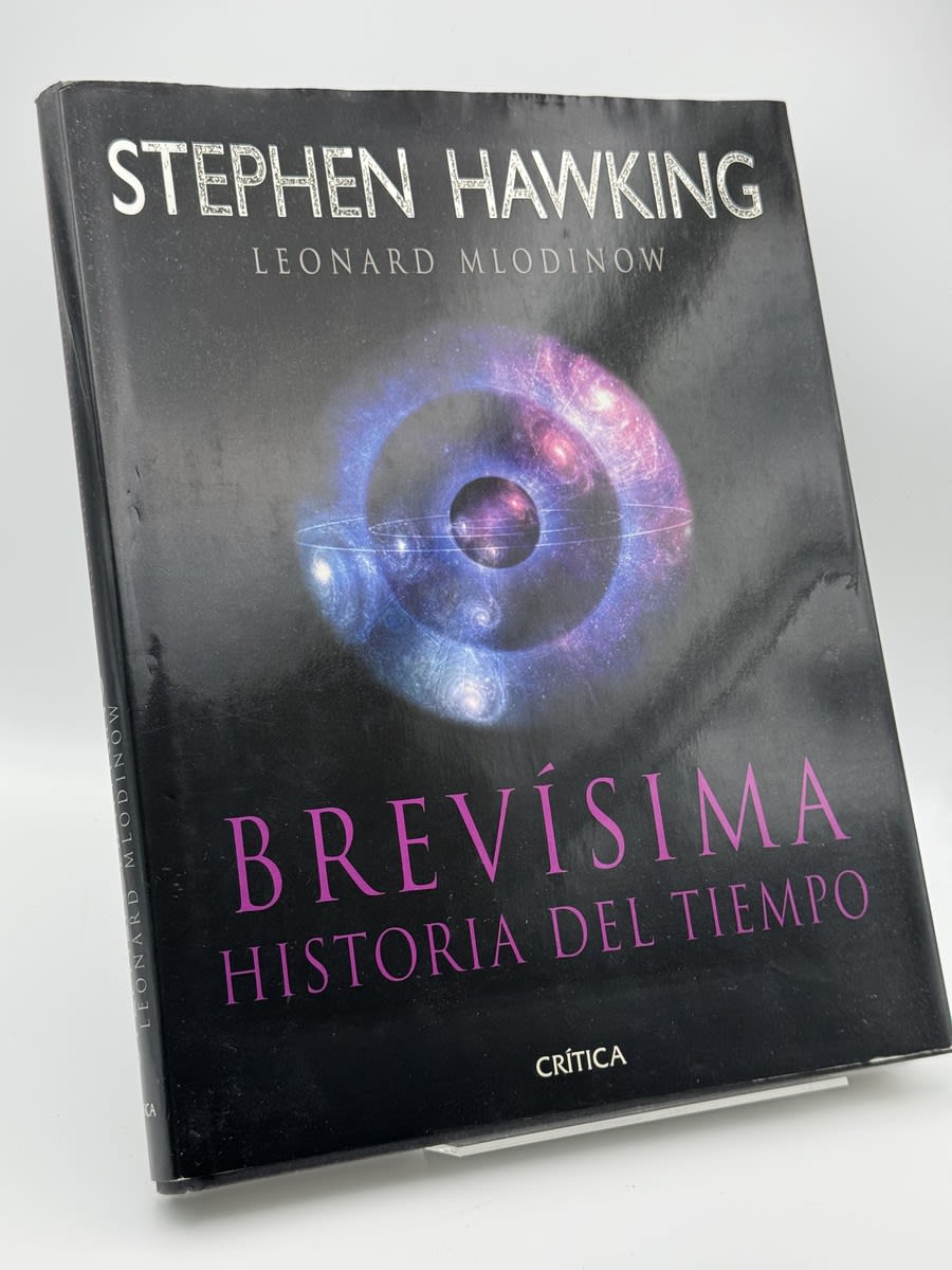 Portada de Brevísima historia del tiempo - Stephen Hawking, Leonard Mlodinow de Stephen Hawking, libro de segunda mano