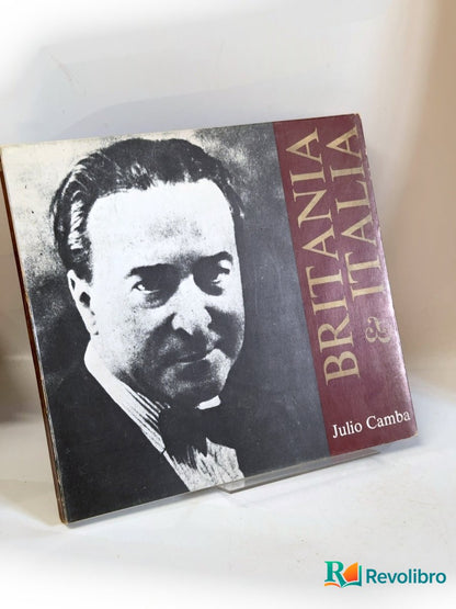 Portada de Britania e Italia de Julio Camba, libro de segunda mano