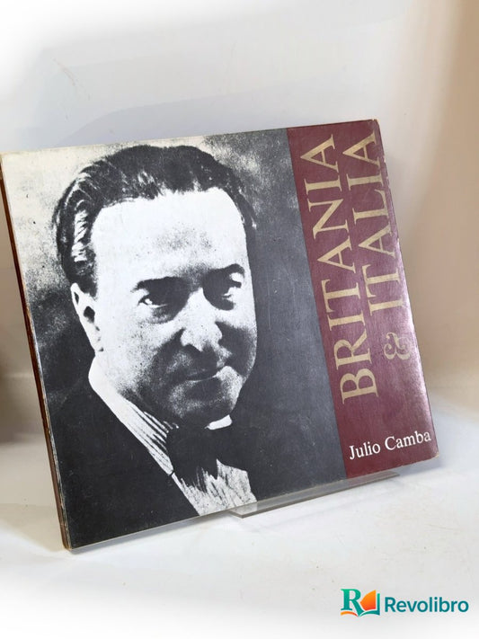Portada de Britania e Italia de Julio Camba, libro de segunda mano