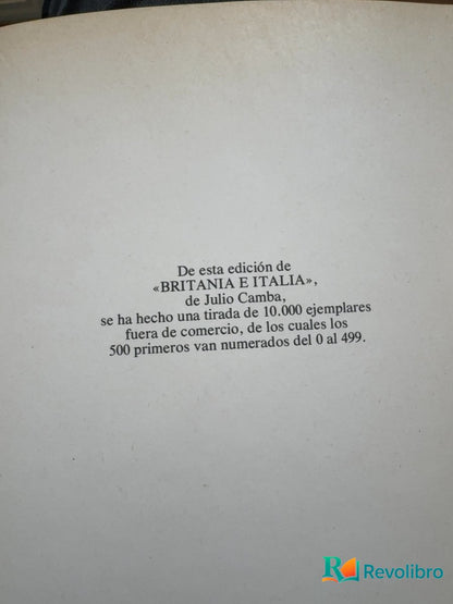 Foto 2 de Britania e Italia de Julio Camba, libro de segunda mano