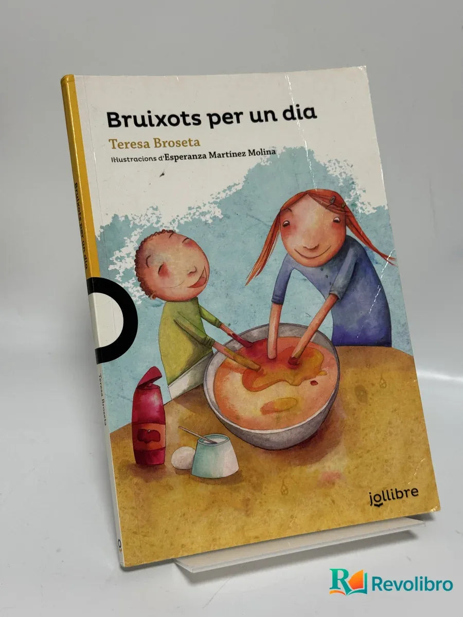 Portada de Bruixots per un dia de Teresa Broseta, libro de segunda mano