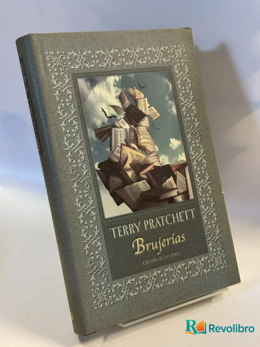 Portada de Brujerías de Terry Pratchett, libro de segunda mano