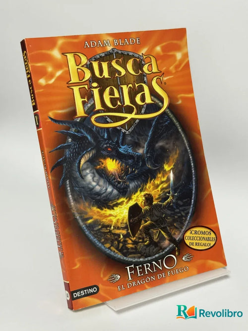 Portada de Busca Fieras Ferno de Adam Blade, libro de segunda mano