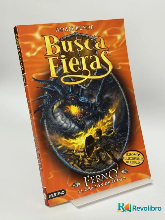 Portada de Busca Fieras Ferno de Adam Blade, libro de segunda mano