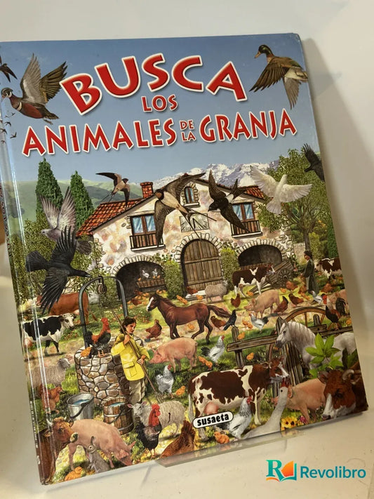 Portada de Busca los Animales de la Granja de no disponible, libro de segunda mano