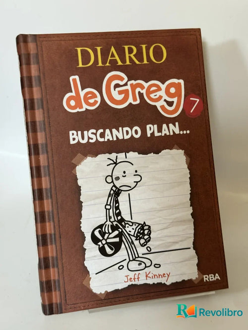 Portada de Buscando Plan... de Jeff Kinney, libro de segunda mano