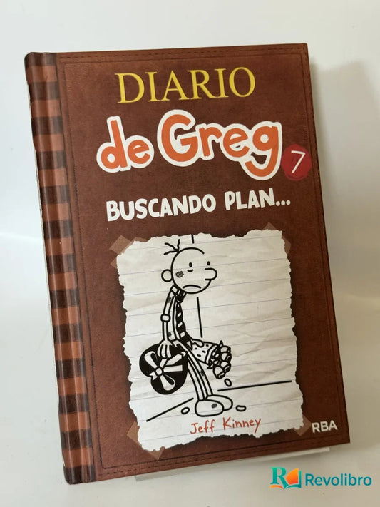 Portada de Buscando Plan... de Jeff Kinney, libro de segunda mano