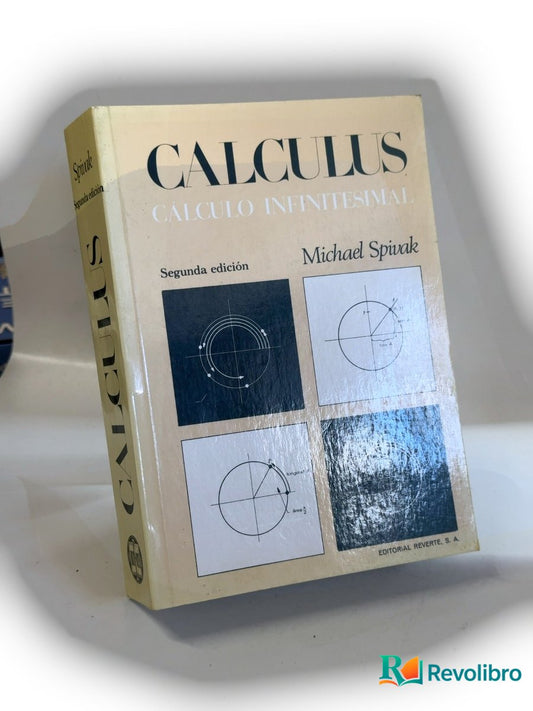 Portada de Calculus de Michael Spivak, libro de segunda mano