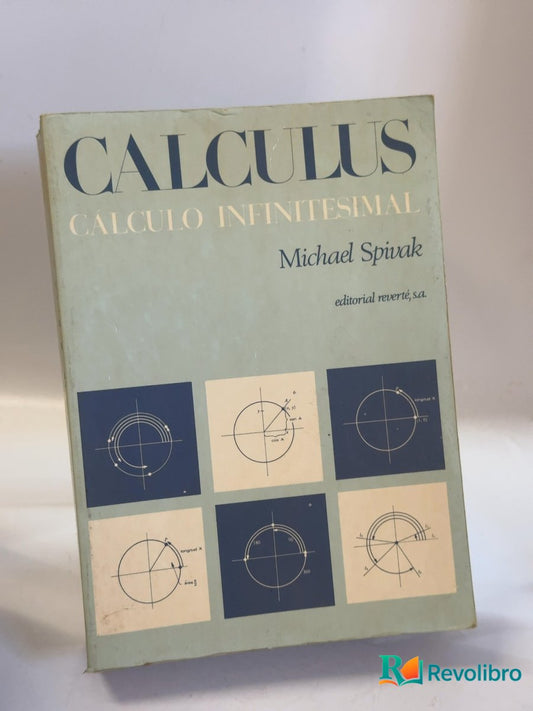 Portada de Calculus de Michael Spivak, libro de segunda mano