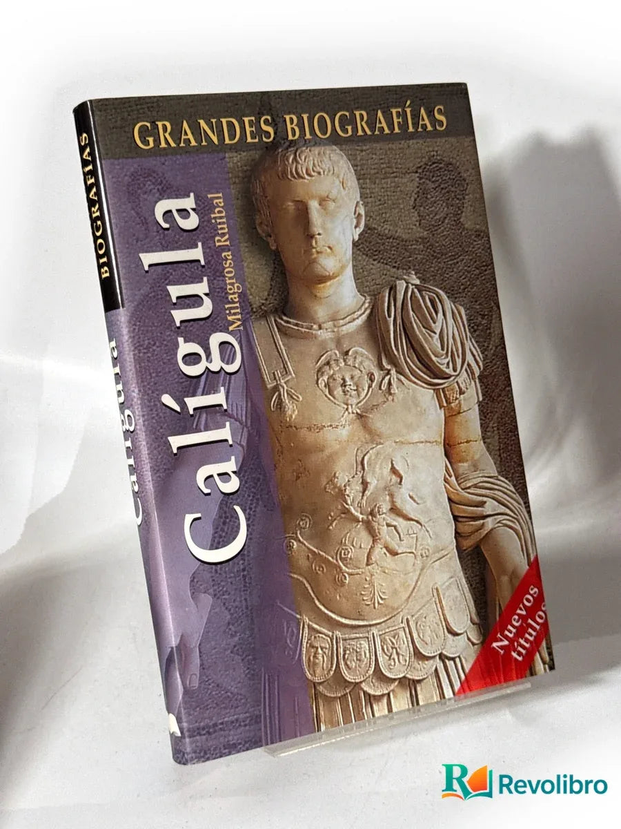 Portada de Calígula de Milagrosa Ruibal, libro de segunda mano