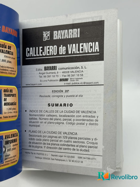 Callejero de Valencia - Bayarri (Firma) - Imagen 2