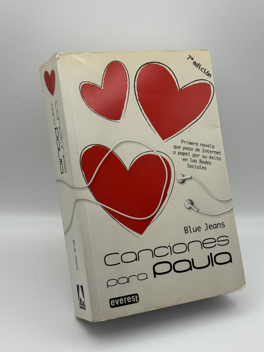 Portada de Canciones para Paula - Blue Jeans de Blue Jeans, libro de segunda mano