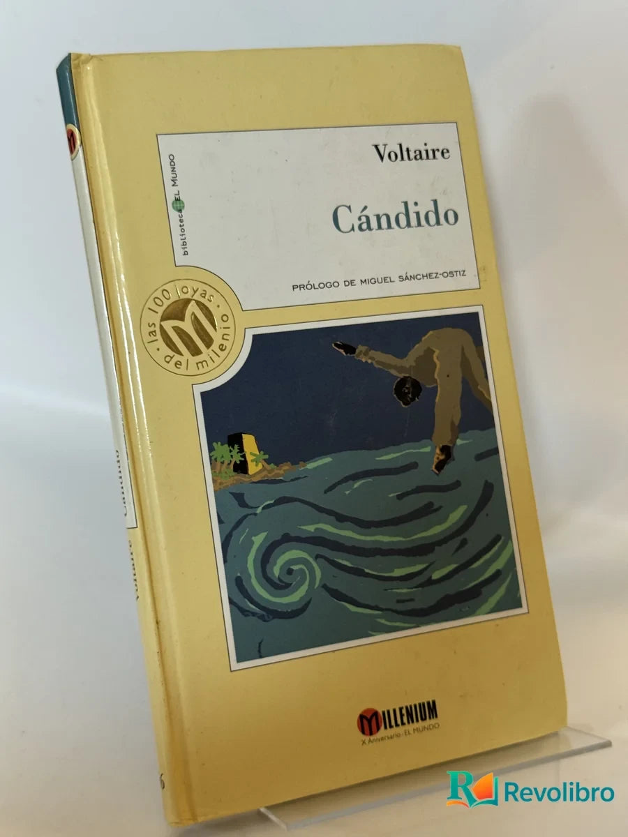 Portada de Cándido de Voltaire, libro de segunda mano