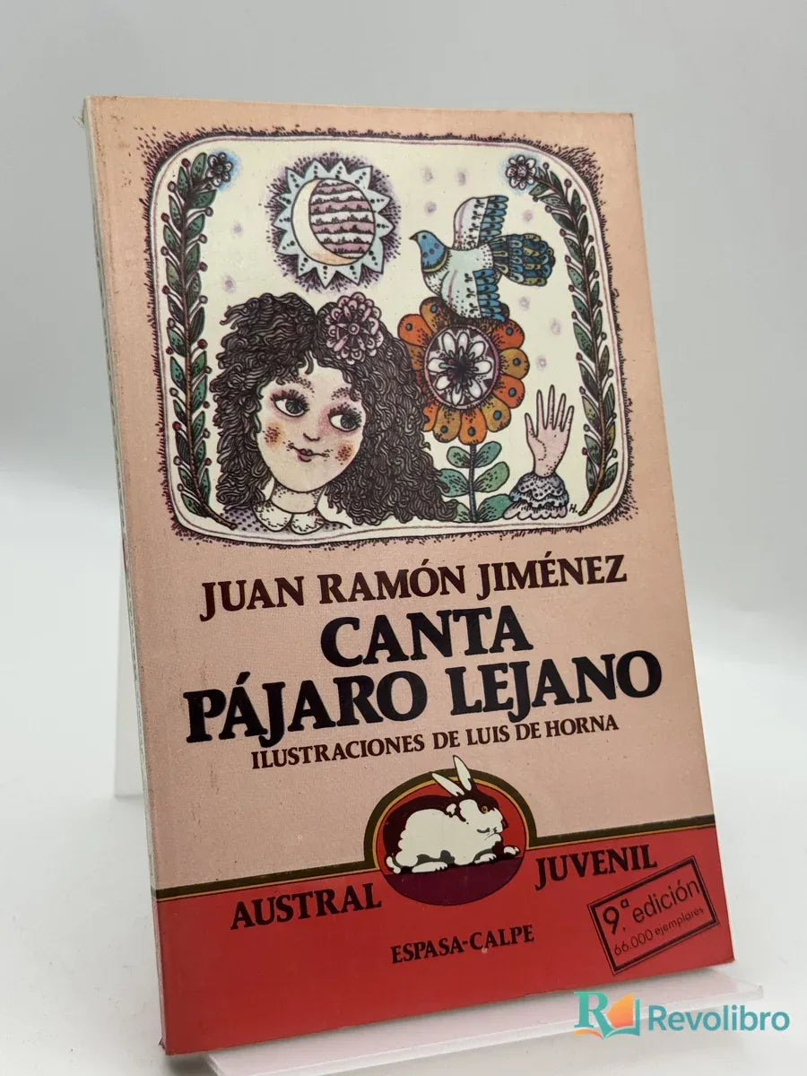 Portada de Canta pájaro lejano de Juan Ramón Jiménez, libro de segunda mano