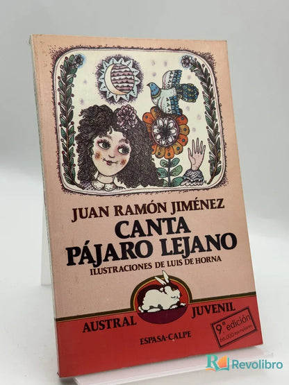Portada de Canta pájaro lejano de Juan Ramón Jiménez, libro de segunda mano