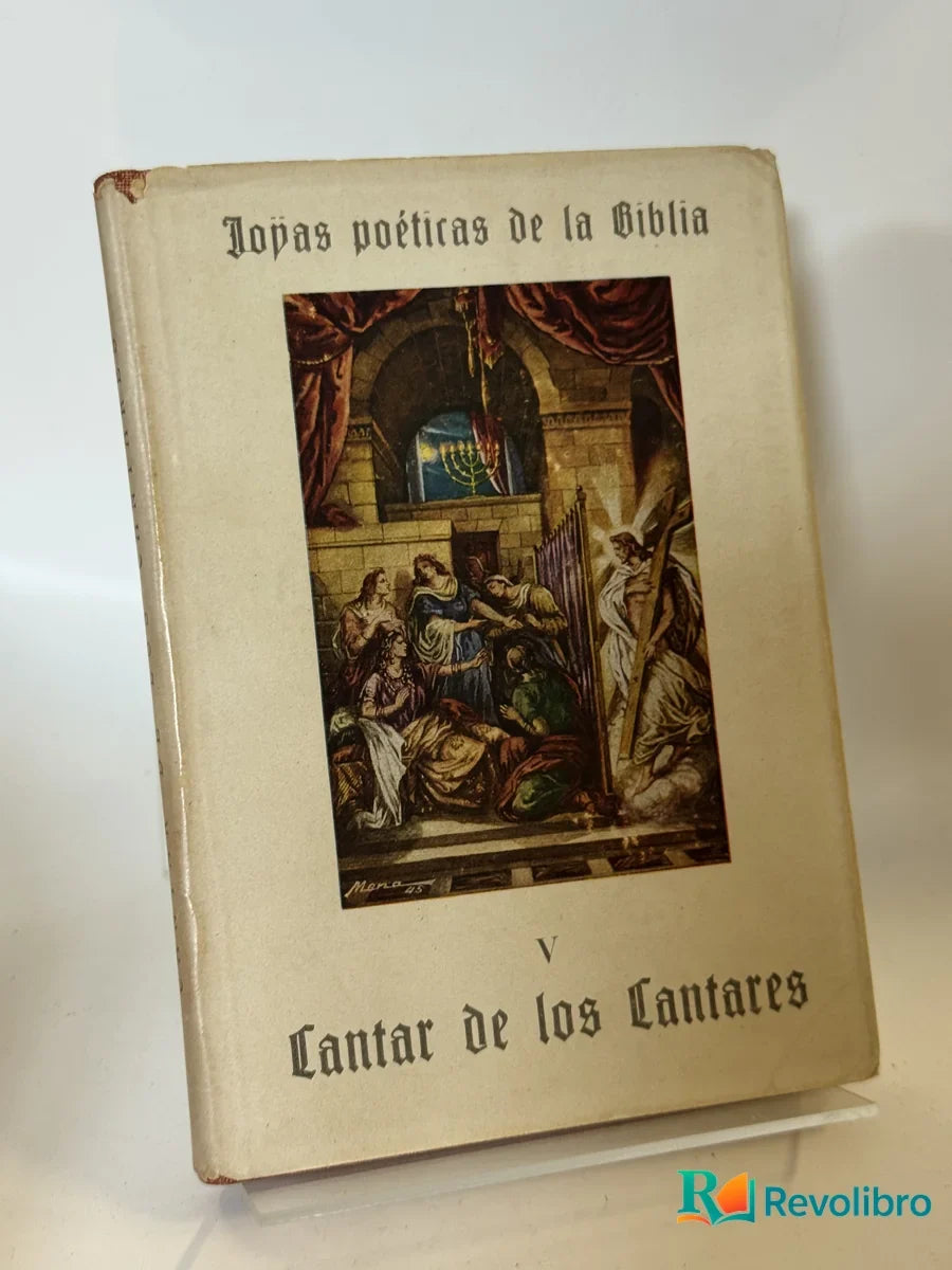 Portada de Cantar de los Cantares - Joyas poéticas de la Biblia de Joyas poéticas de la Biblia, libro de segunda mano