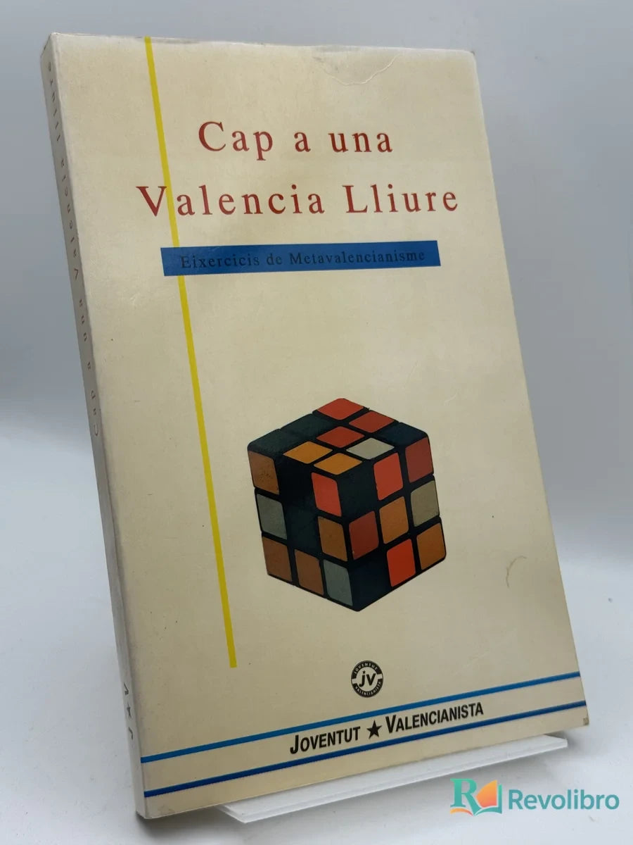 Portada de Cap a una Valencia Lliure de Joventut Valencià, libro de segunda mano