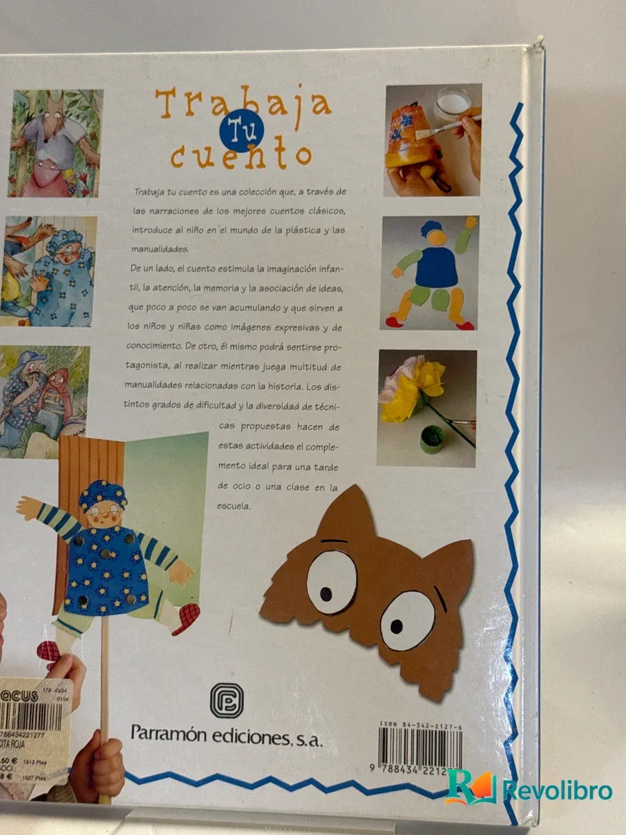 Foto 2 de Caperucita Roja trabaja tu cuento de Equipo Parramón, libro de segunda mano