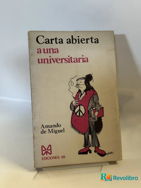 Portada de Carta abierta a una universitaria de Amando de Miguel, libro de segunda mano