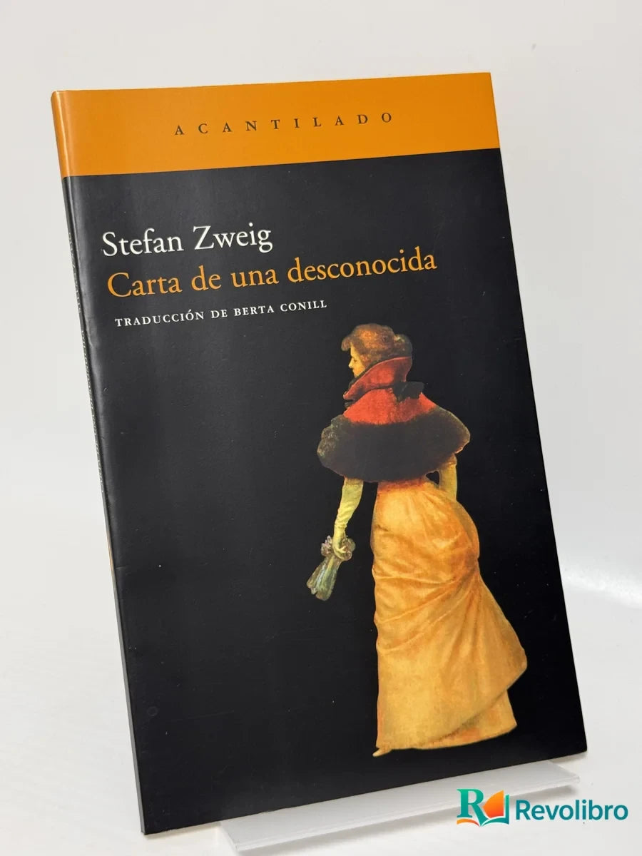 Portada de Carta de una desconocida de Stefan Zweig, libro de segunda mano