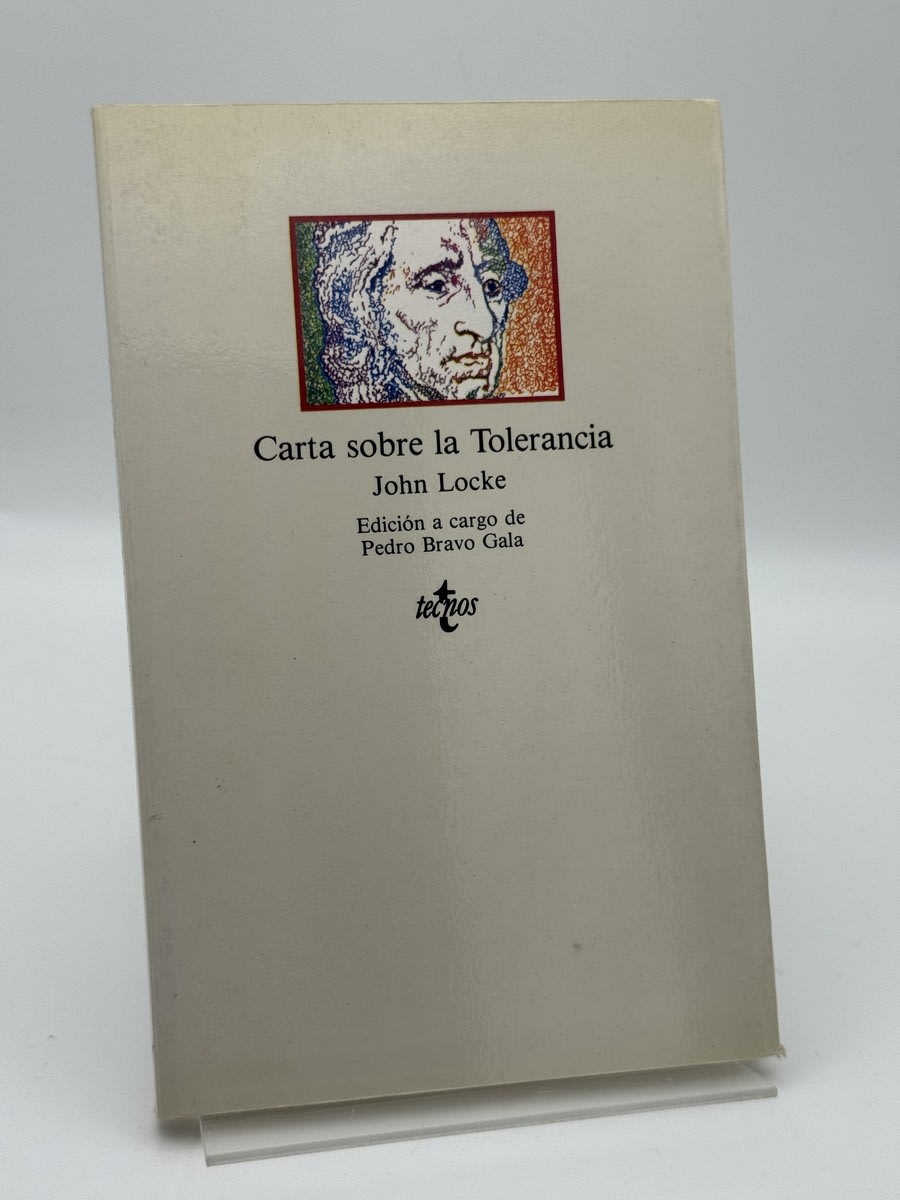 Carta sobre la tolerancia - Portada