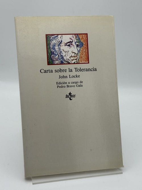 Carta sobre la tolerancia - Portada