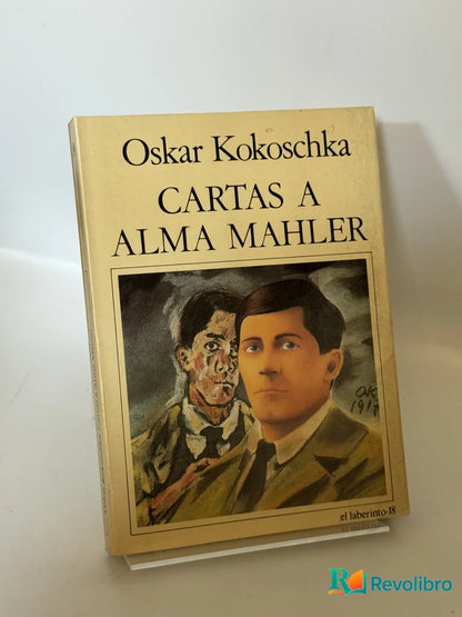 Portada de Cartas a Alma Mahler de Oskar Kokoschka, libro de segunda mano