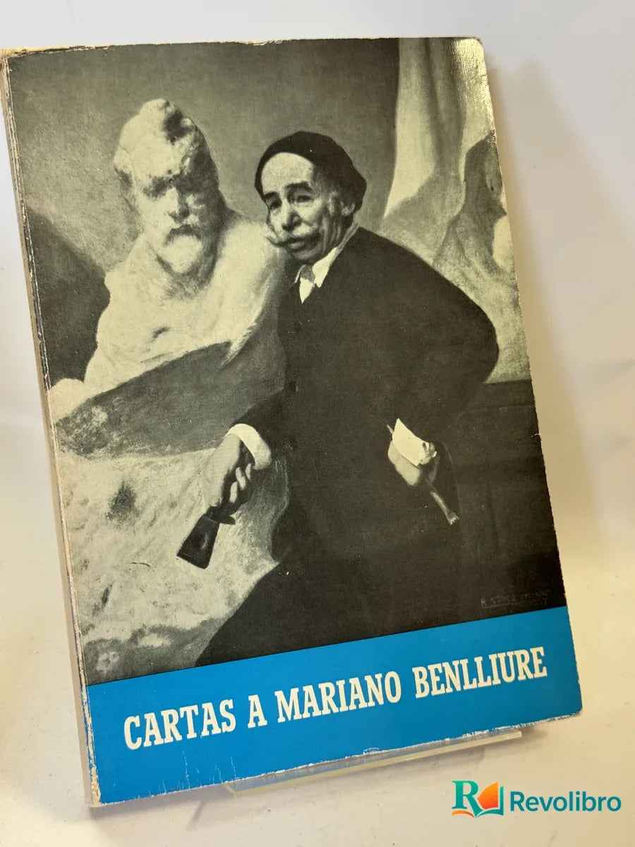 Portada de Cartas a Mariano Benlliure de José Martínez Otis, libro de segunda mano