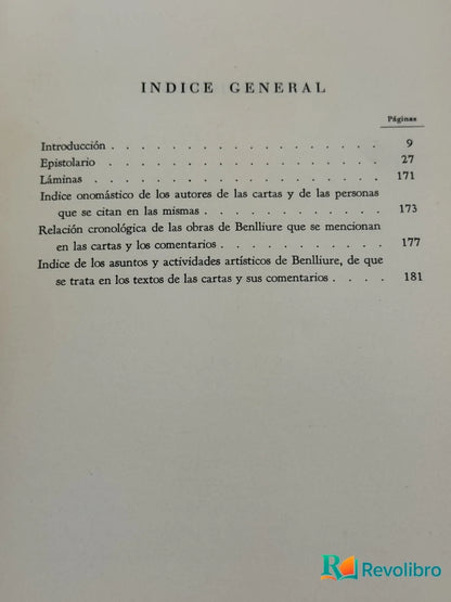 Foto 3 de Cartas a Mariano Benlliure de José Martínez Otis, libro de segunda mano