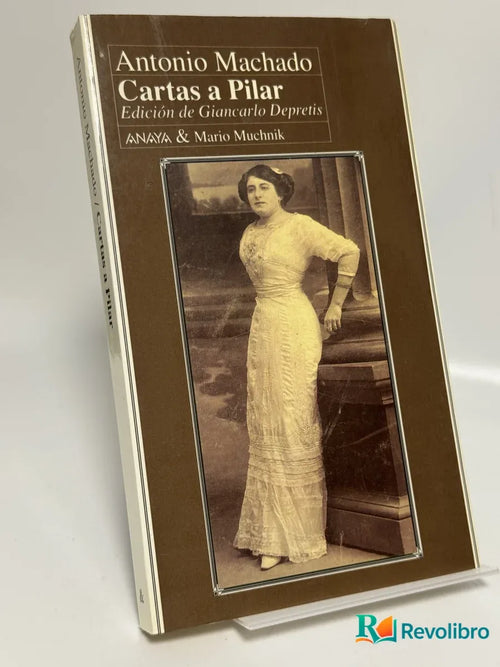 Portada de Cartas a Pilar de Antonio Machado, libro de segunda mano