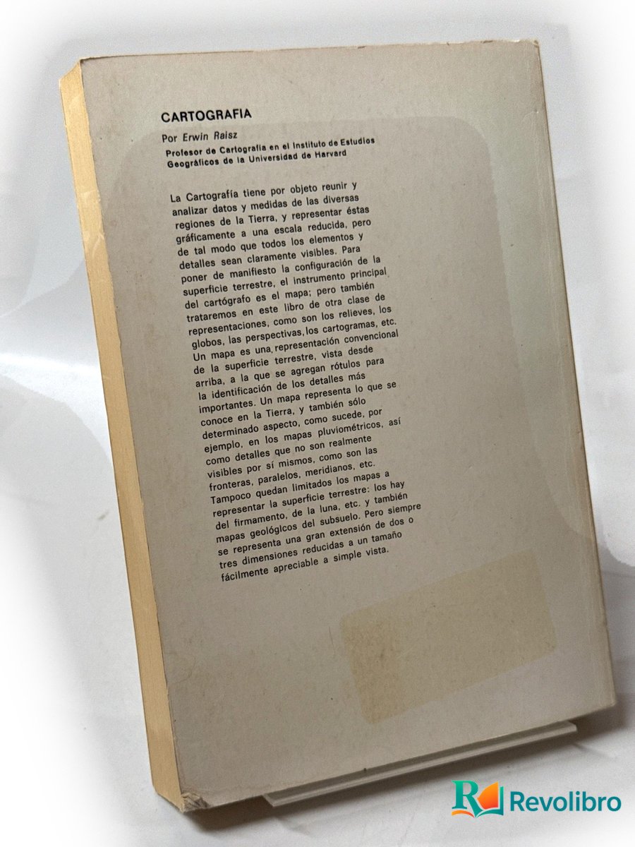 Foto 2 de Cartografía de Erwin Raisz, libro de segunda mano