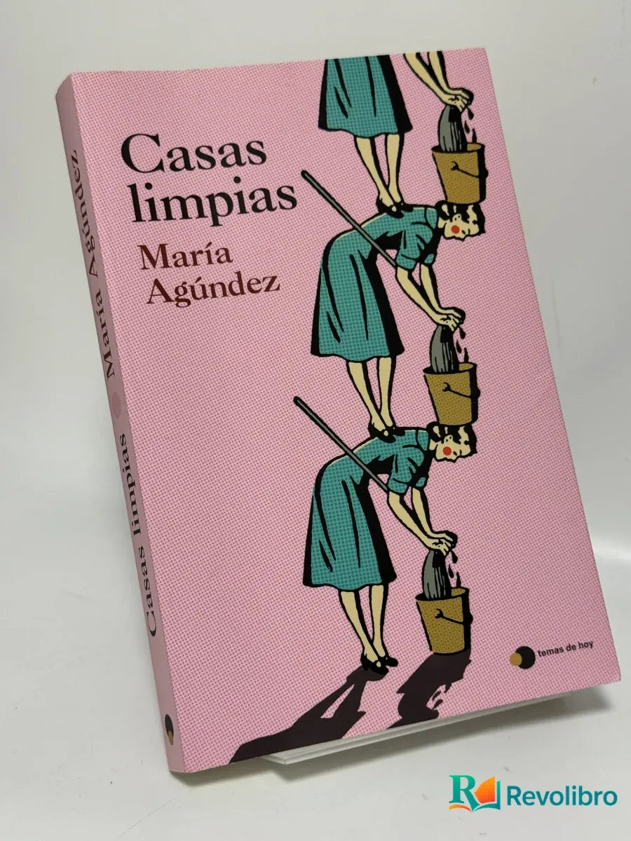 Portada de Casas Limpias de María Agúndez, libro de segunda mano