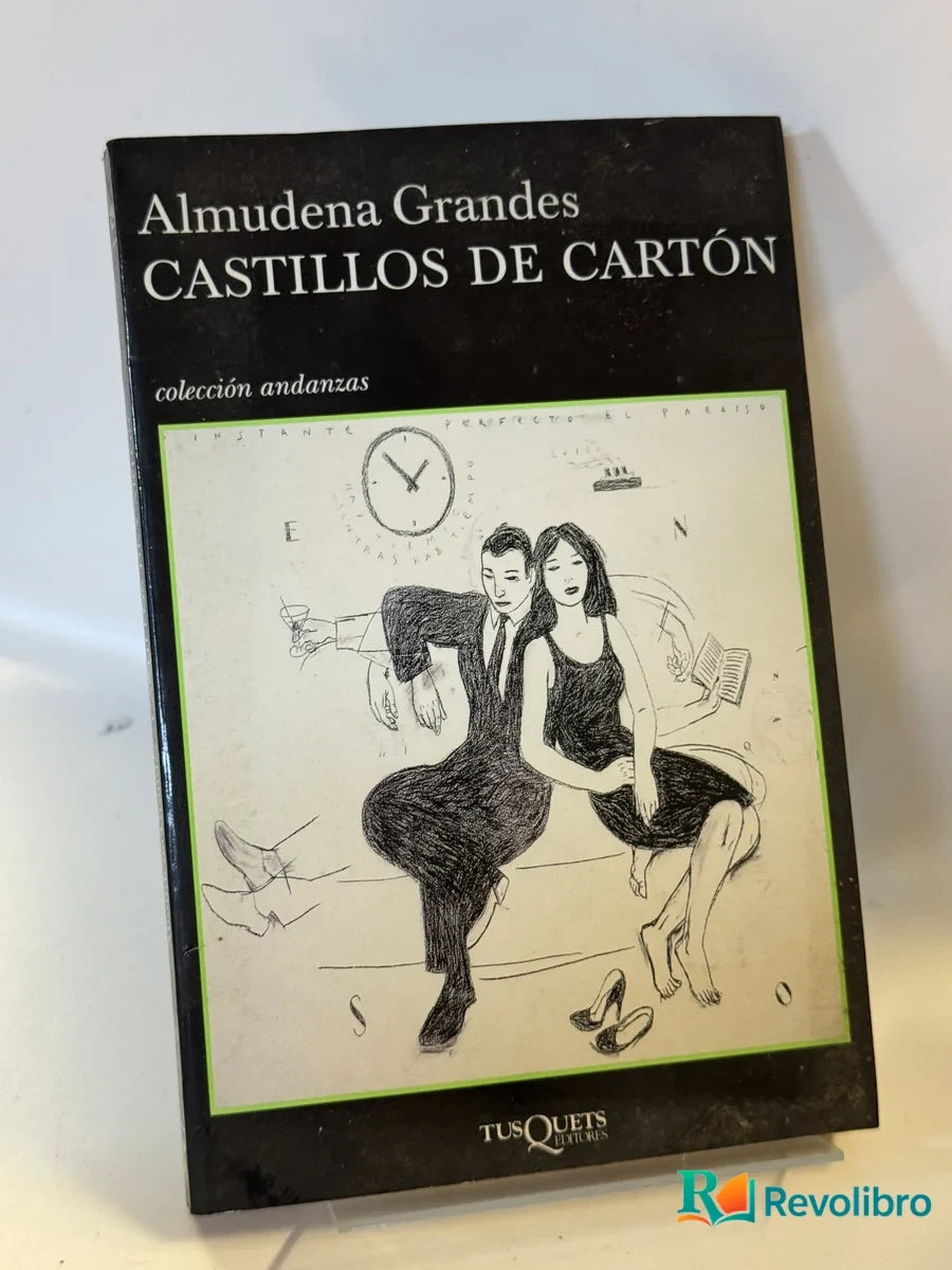 Portada de Castillos de Cartón de Almudena Grandes, libro de segunda mano