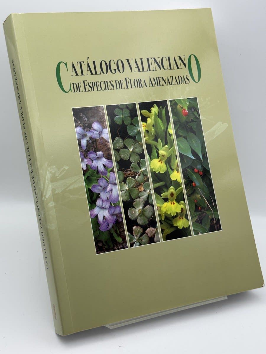 Catálogo valenciano de especies de flora amenazadas - Antoni Aguilella Palasí - Portada