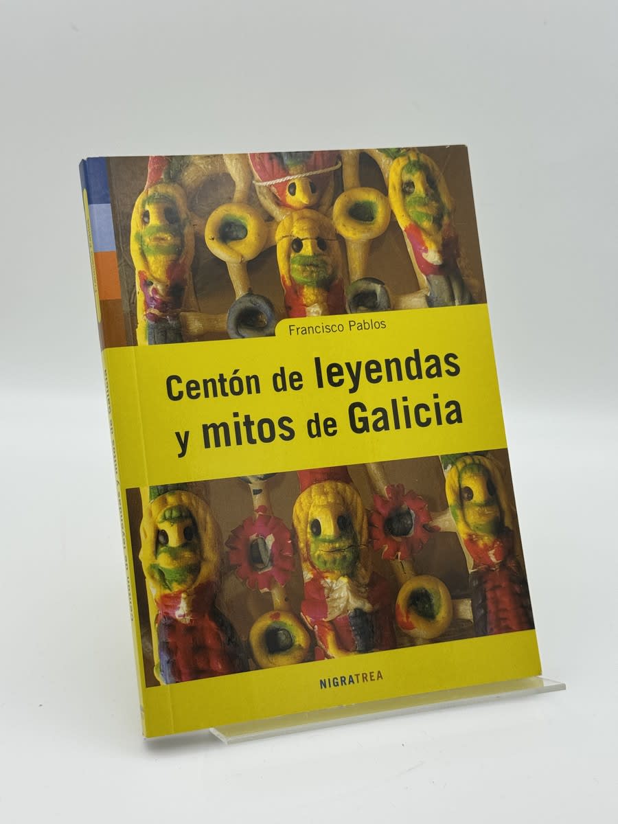 Portada de Centón de leyendas y mitos de Galicia de Francisco Pablos, libro de segunda mano