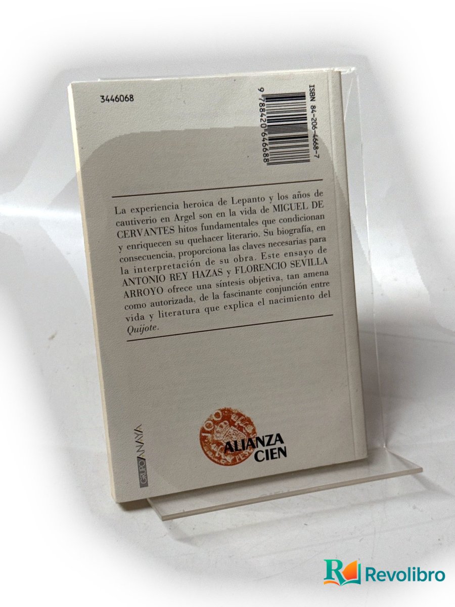 Foto 2 de Cervantes. Vida y literatura de Antonio Rey Hazas, libro de segunda mano