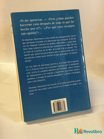Foto 2 de Chantaje emocional de Susan Forward, libro de segunda mano