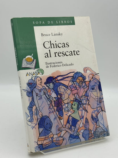 Portada de Chicas Al Rescate de Bruce Lansky, libro de segunda mano