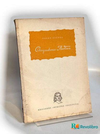 Portada de Chrysostomus Martínez de Pérez Contel, libro de segunda mano