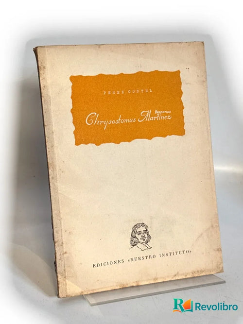 Portada de Chrysostomus Martínez de Pérez Contel, libro de segunda mano