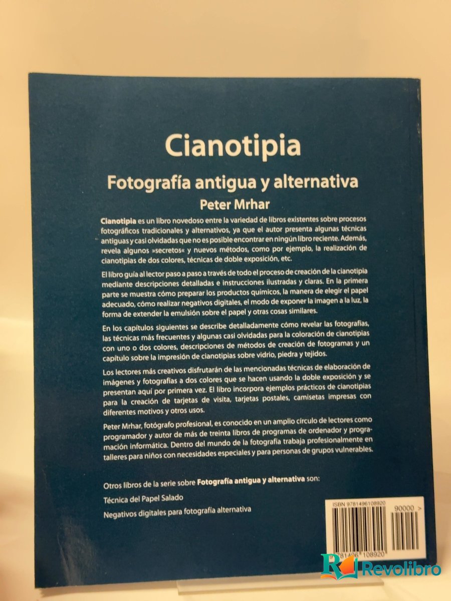 Foto 2 de Cianotipia fotografía de Peter Mrhar, libro de segunda mano