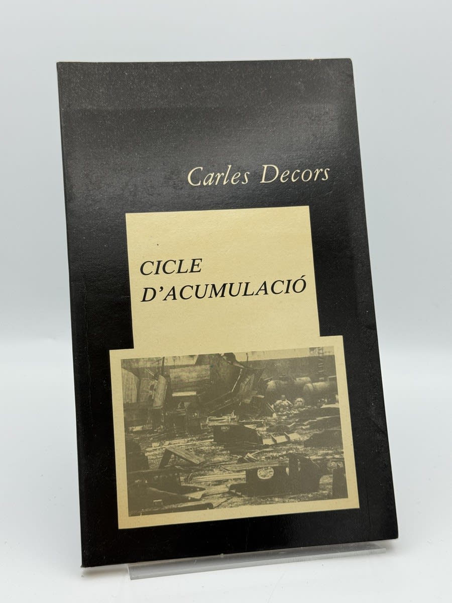 Cicle d'acumulació - Carles Decors - Portada