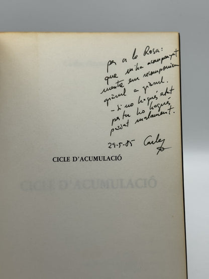 Cicle d'acumulació - Carles Decors - Imagen 2