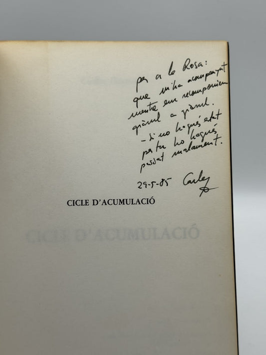 Cicle d'acumulació - Carles Decors - Imagen 2