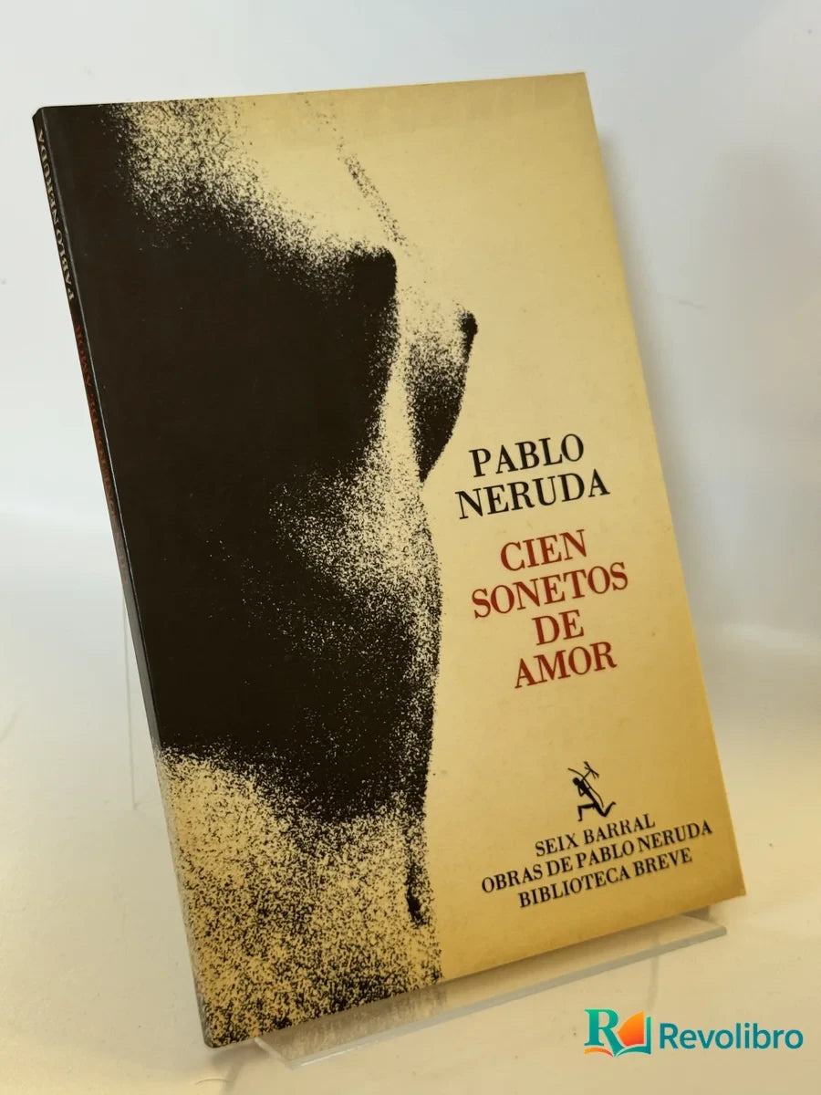 Portada de Cien sonetos de amor de Pablo Neruda, libro de segunda mano