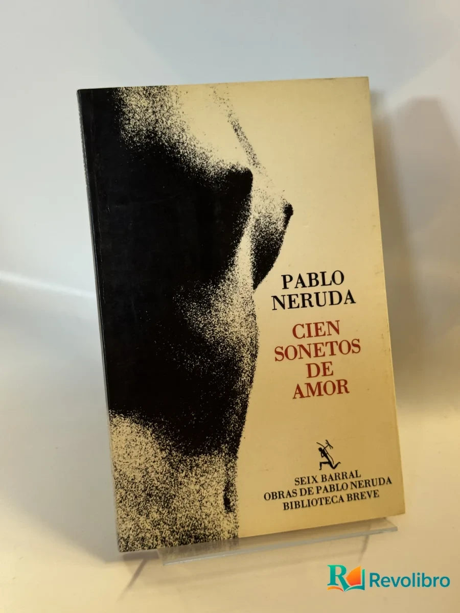 Portada de Cien sonetos de amor de Pablo Neruda, libro de segunda mano